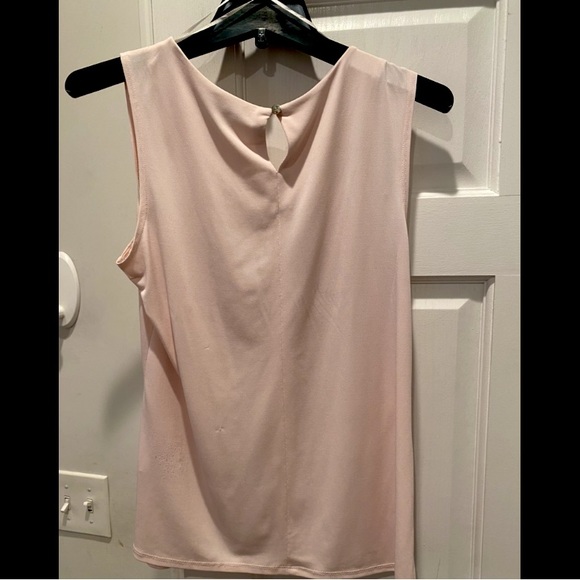 Light Pink Sleeveless Blouse - Picture 2 of 3
